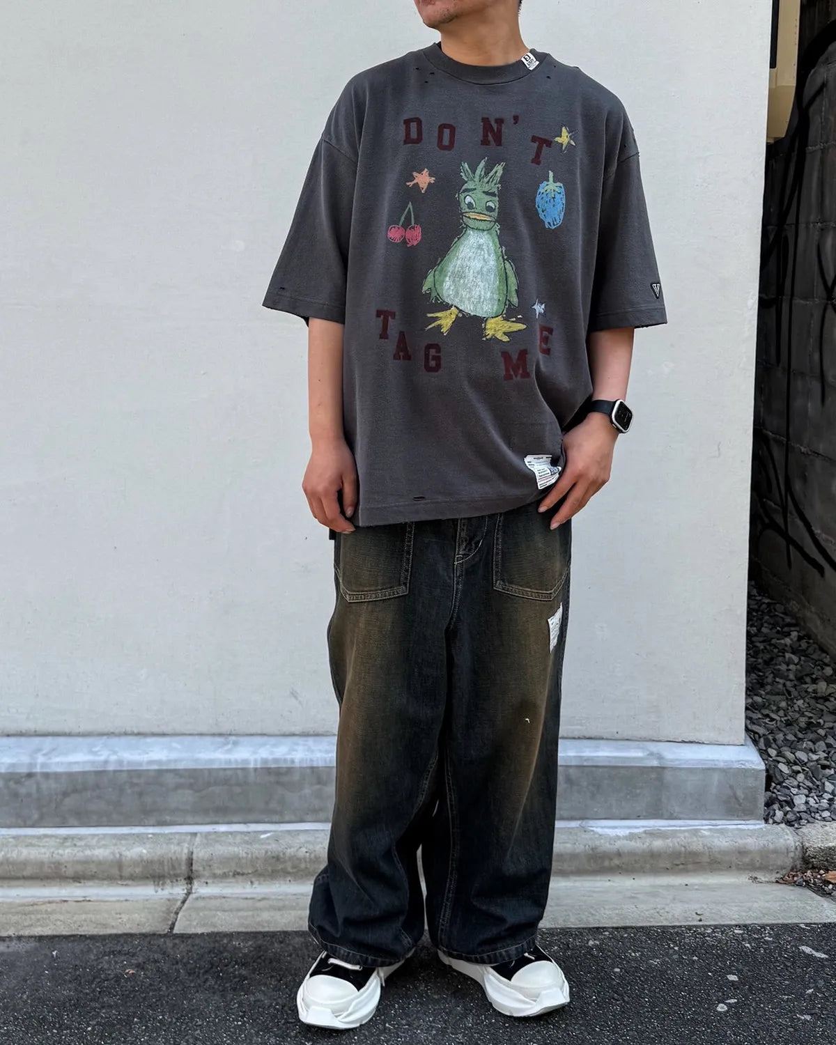 Maison MIHARA YASUHIRO / KIDS DOODLE TEE (J17TS811)