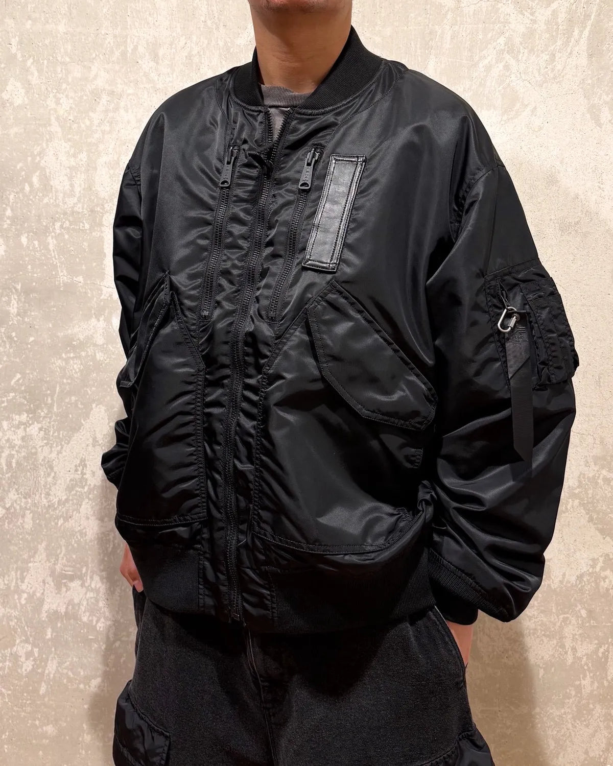 White Mountaineering × ALPHA INDUSTRIFS  / WM × ALPHA INDUSTRIFS MA-1 JACKET (WM2573201)