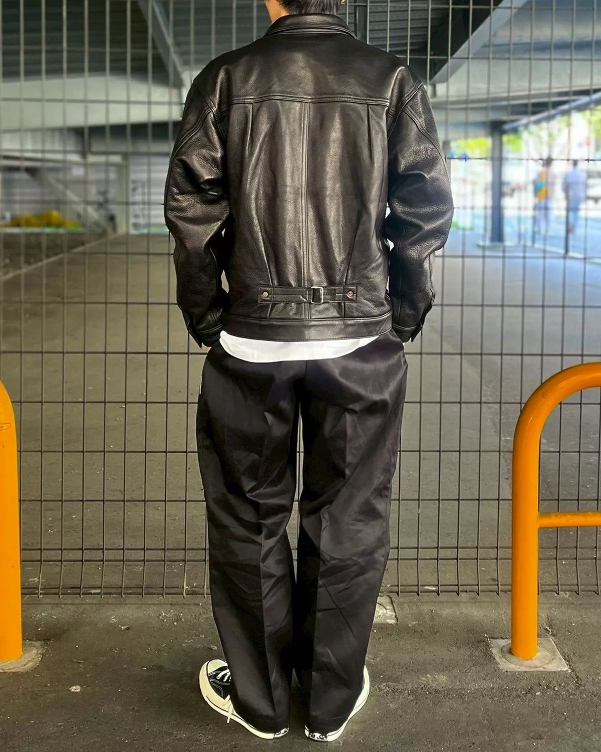 SEQUEL × FRAGMENT / LEATHER JACKET (SQ-25AW-JK-03)