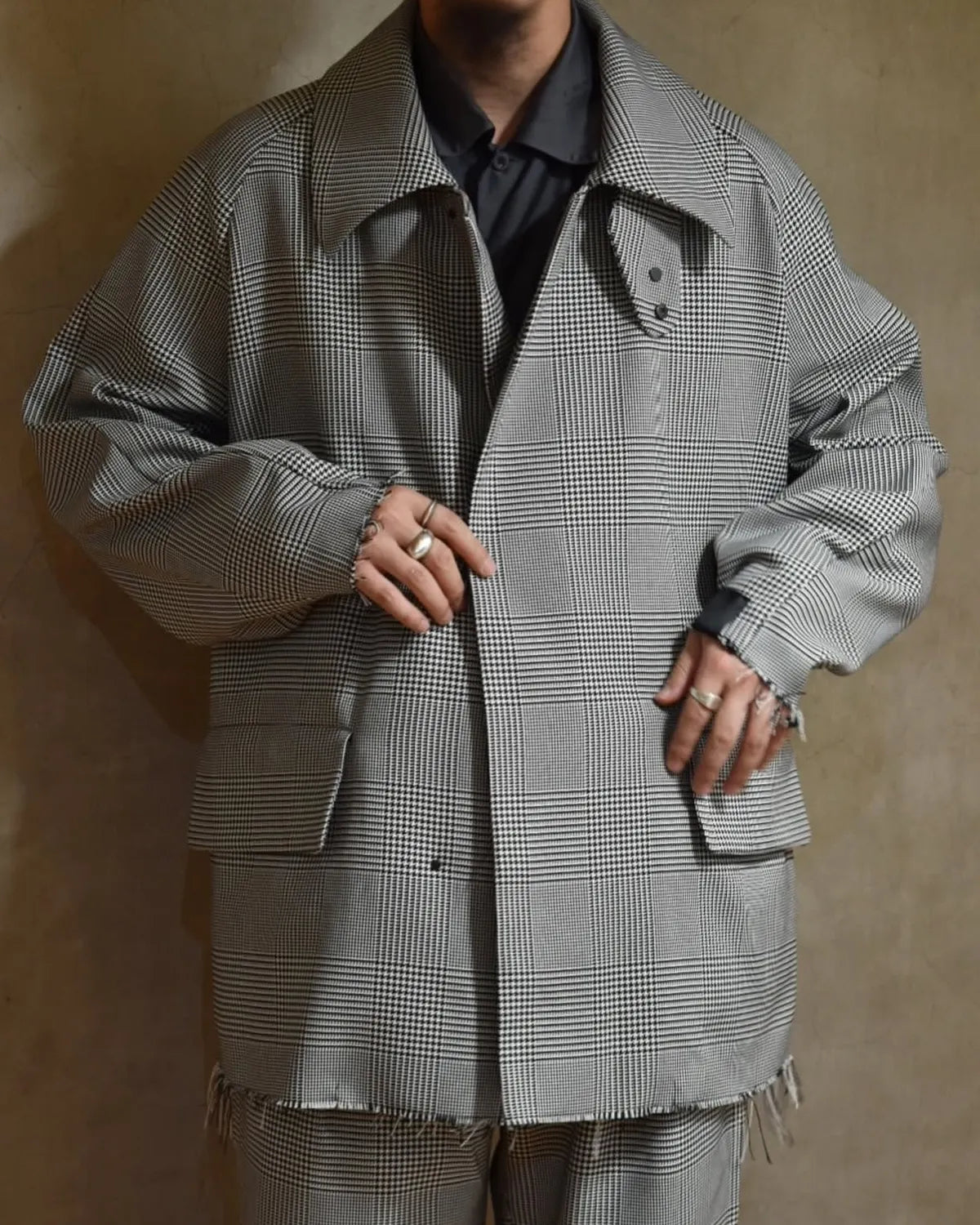 N.HOOLYWOOD COMPILE / HALF COAT (2252-CO04-012)