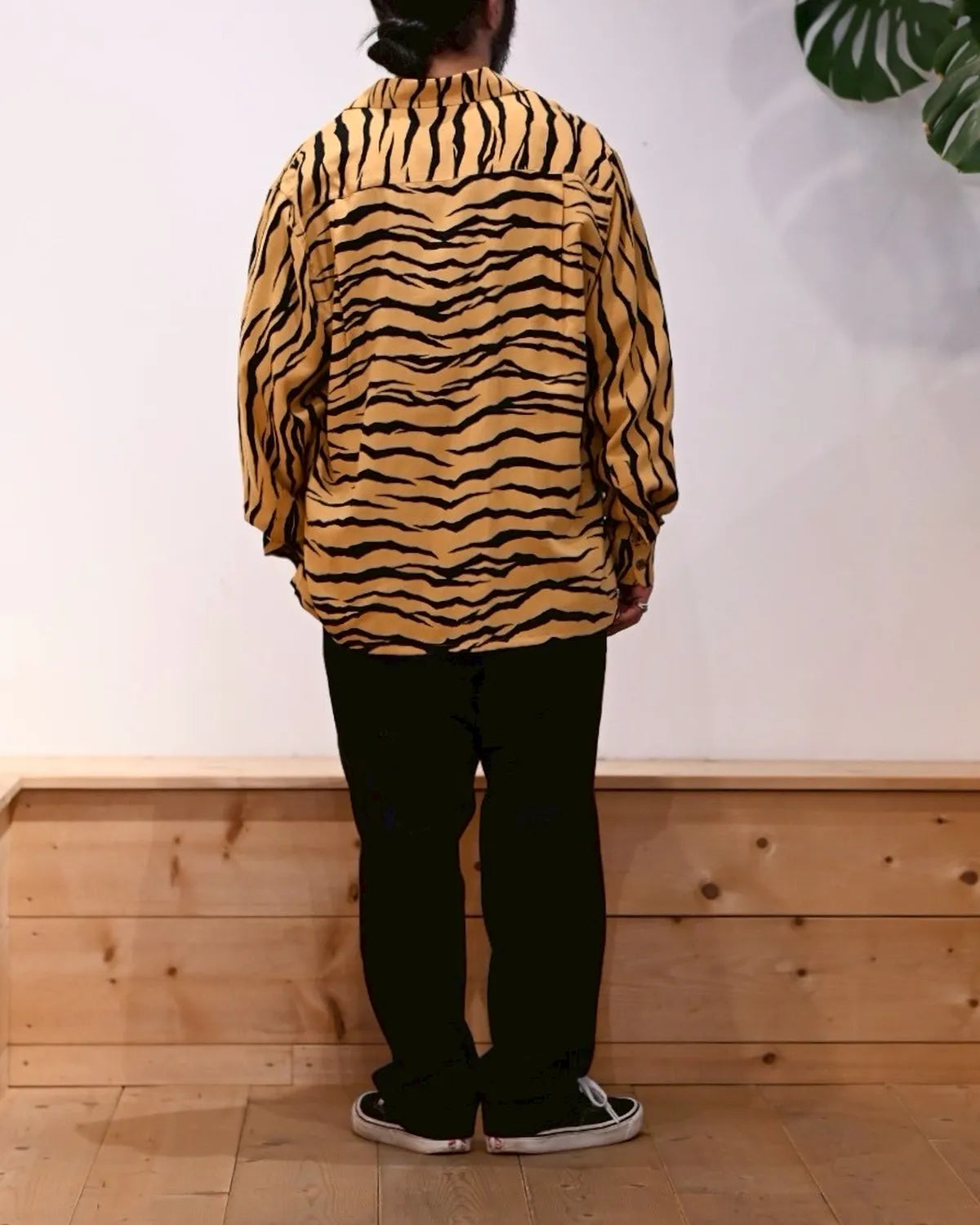 WACKO MARIA  / TIGER OPEN COLLAR SHIRT -TYPE-2- (25FW-WMS-HI02)