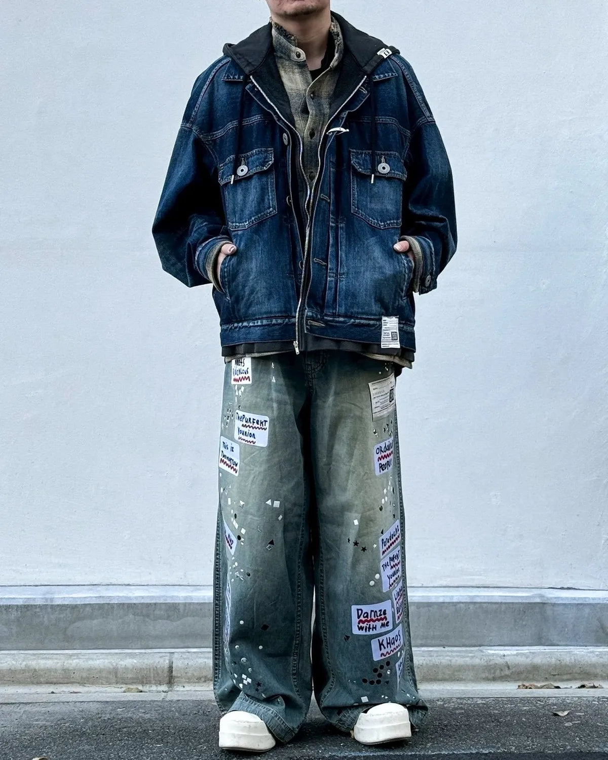 Maison MIHARA YASUHIRO / 3LAYERED DENIM JACKET (J16BL126)