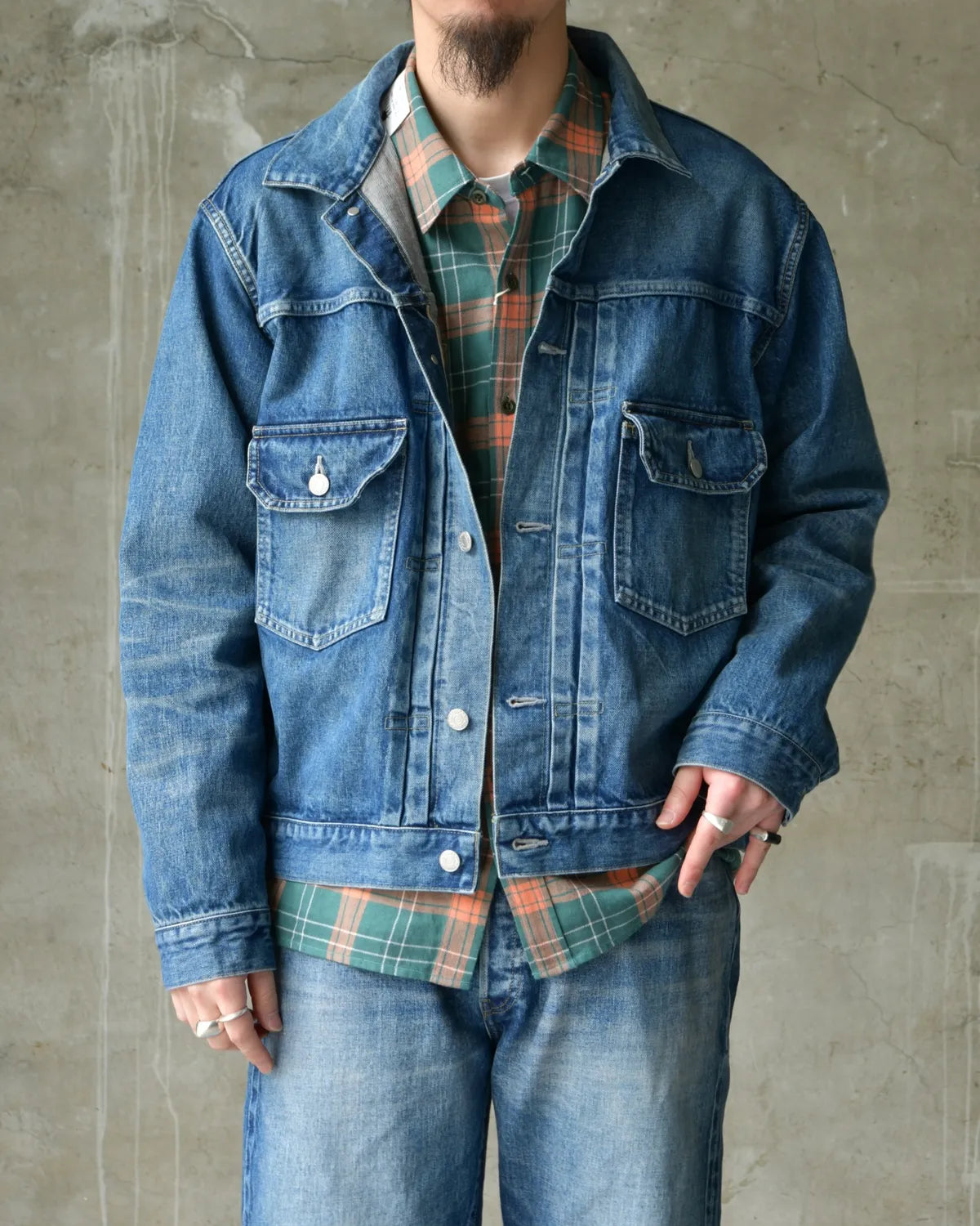 MASSES / DENIM JKT H.WASH (1251014014)