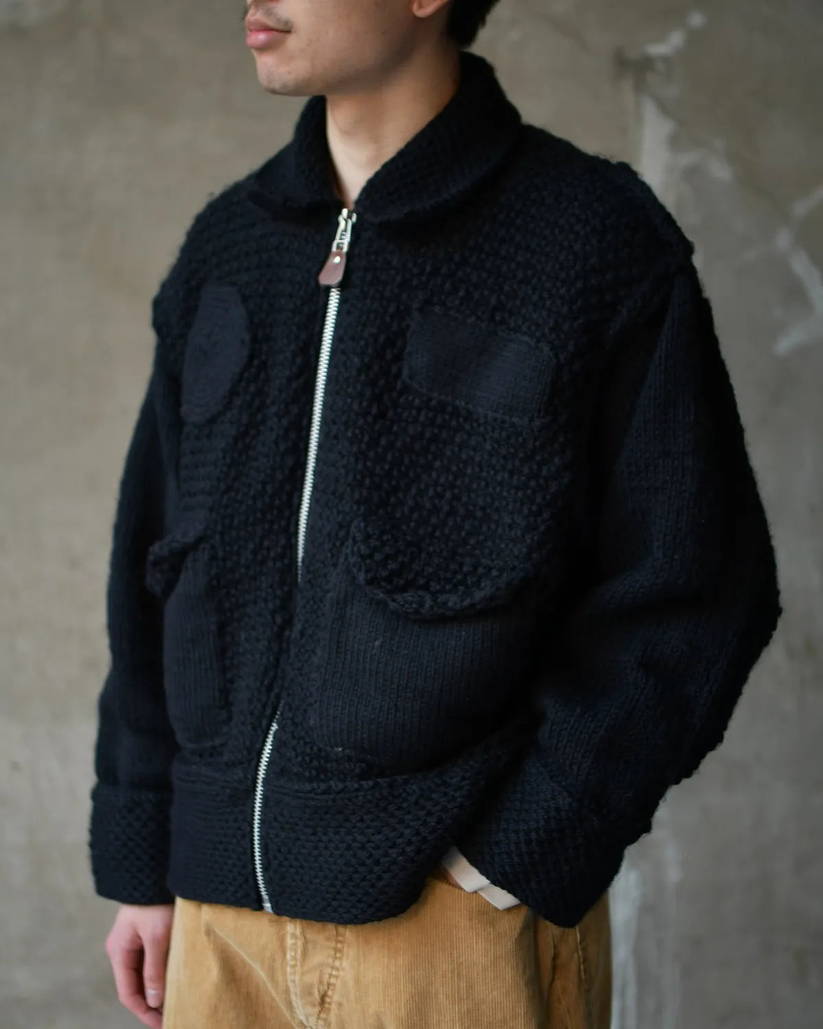 refomed / GRANNY KNIT JACKET (REKN-011)
