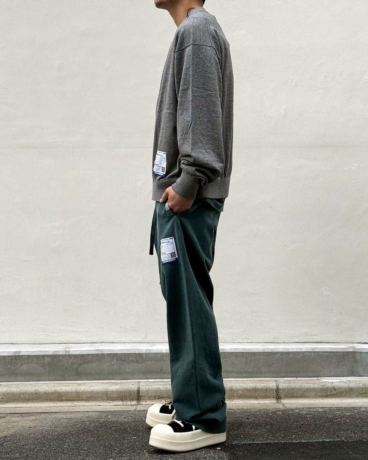 Maison MIHARA YASUHIRO in・stru(men-tal). / High Gauge Knit Sweater (I16SW592)