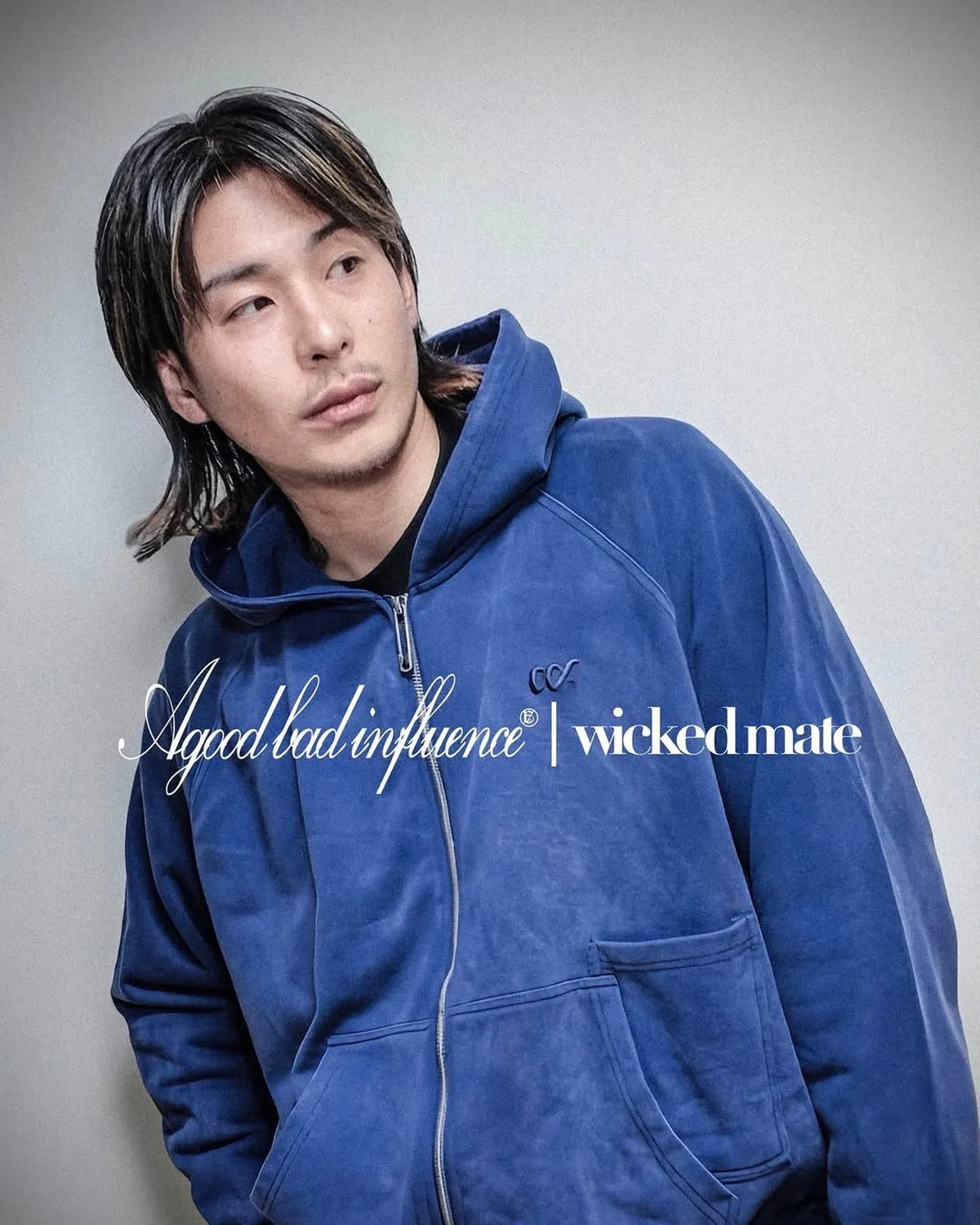 wicked mate × A Good Bad Influence (※REGGAWS EXCLUSIVE ) / HOODIE (AGBI-25RGS-HD01)