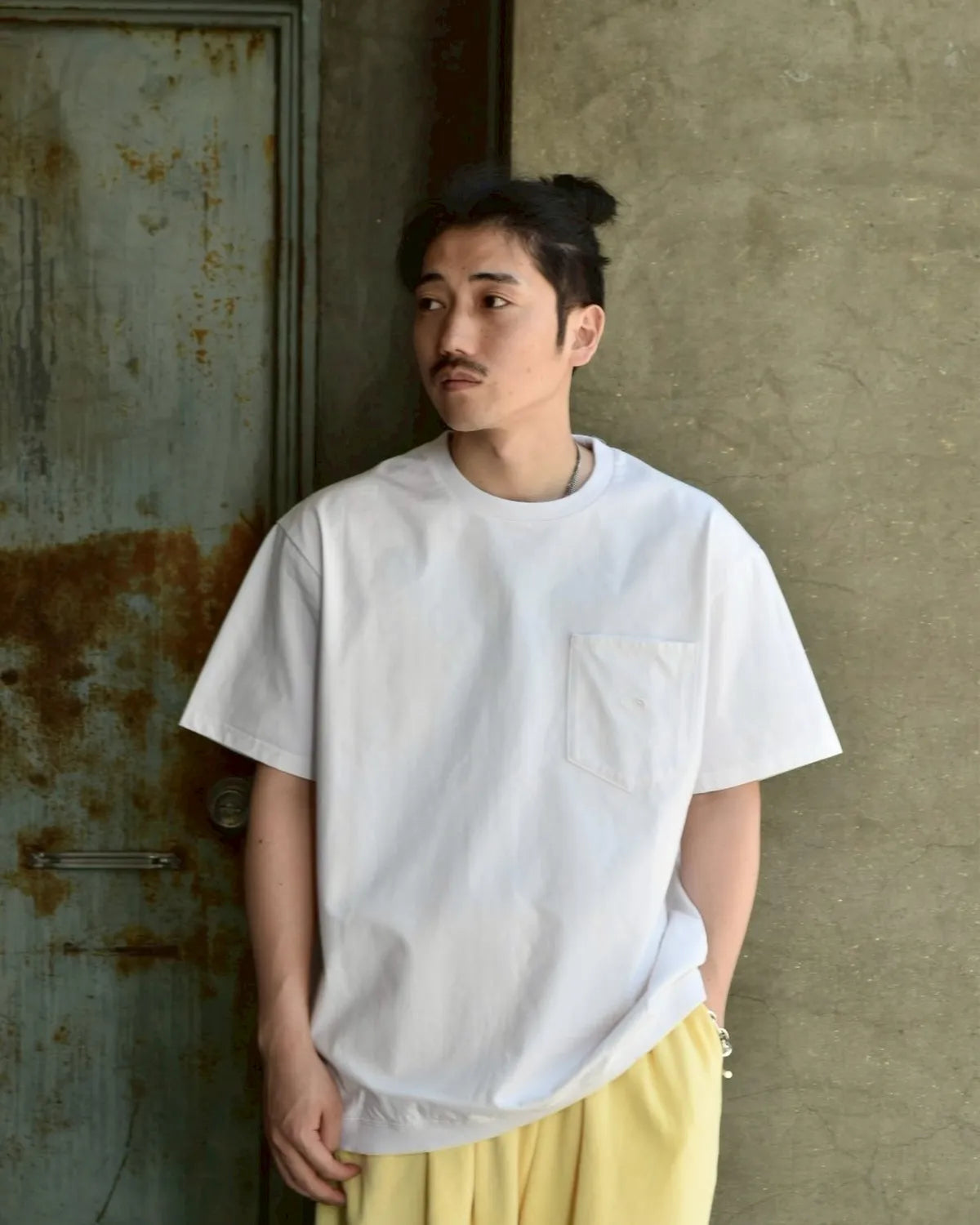 THE NORTH FACE PURPLE LABEL / 7oz Pocket Tee  (N25SI102)