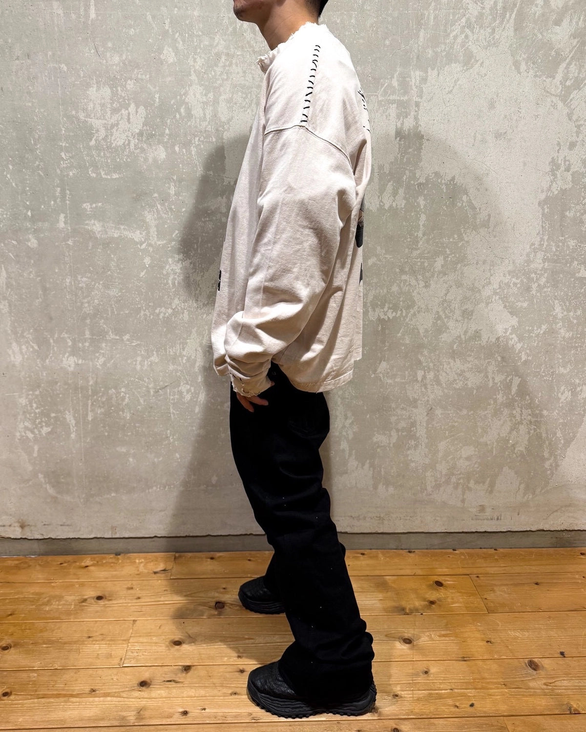 THE SUGAR PUNCH × MINUS × SAKAMOTO DAYS / L/S T-Shirt -TAKAMURA- (TSMM25SM002)