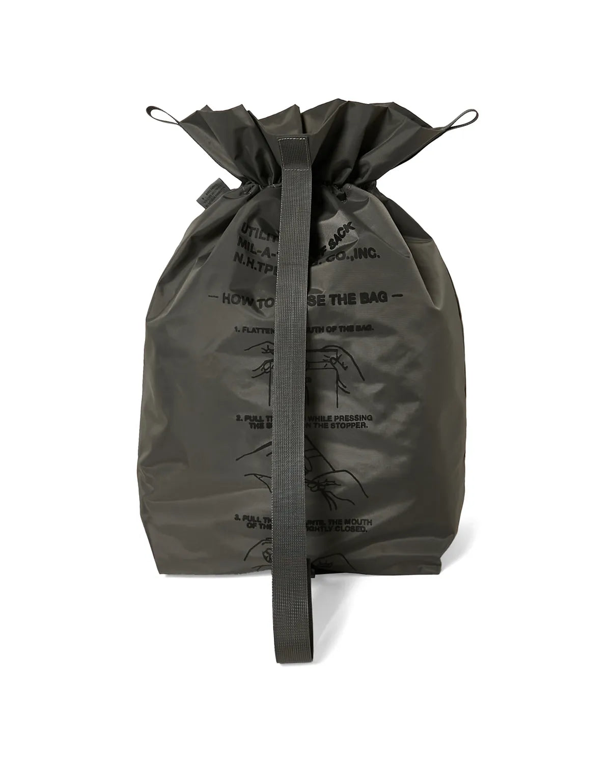 N.HOOLYWOOD TEST PRODUCT EXCHANGE SERVICE × OUTDOOR PRODUCTS / DRAWSTRING BAG -LARGE- (9261-AC02)