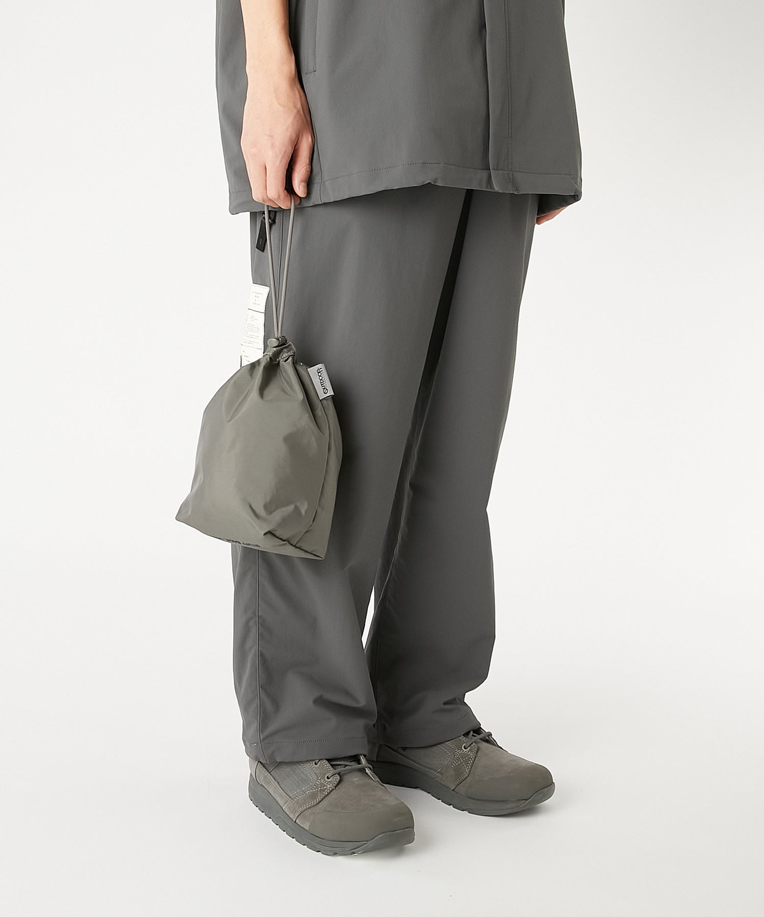 N.HOOLYWOOD TEST PRODUCT EXCHANGE SERVICE × OUTDOOR PRODUCTS / DRAWSTRING BAG -SMALL- (9261-AC03)