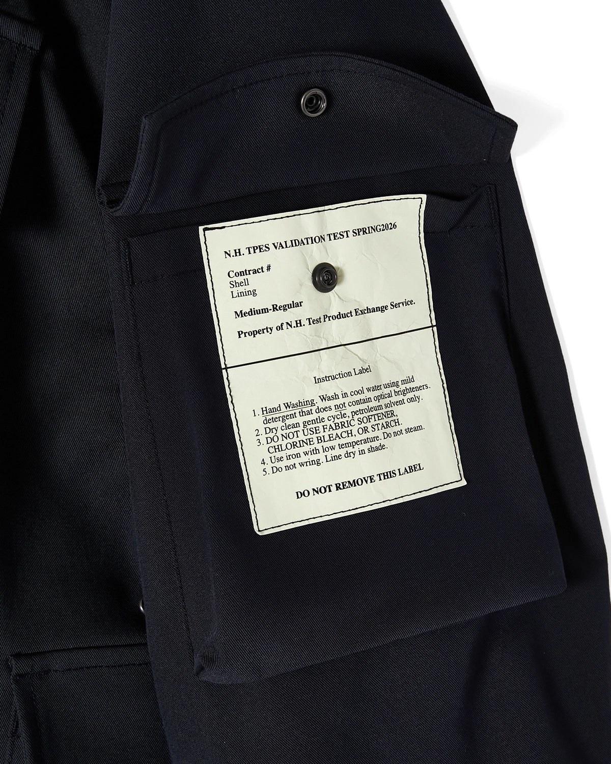N.HOOLYWOOD TEST PRODUCT EXCHANGE SERVICE / JACKET (9261-BL01-003)