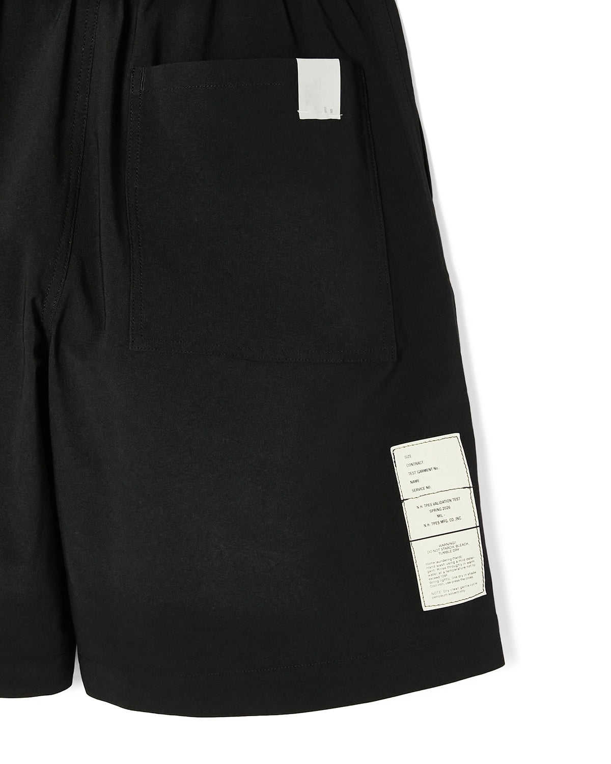 N.HOOLYWOOD TEST PRODUCT EXCHANGE SERVICE / TUCK HALF PANTS (9261-CP54-002)