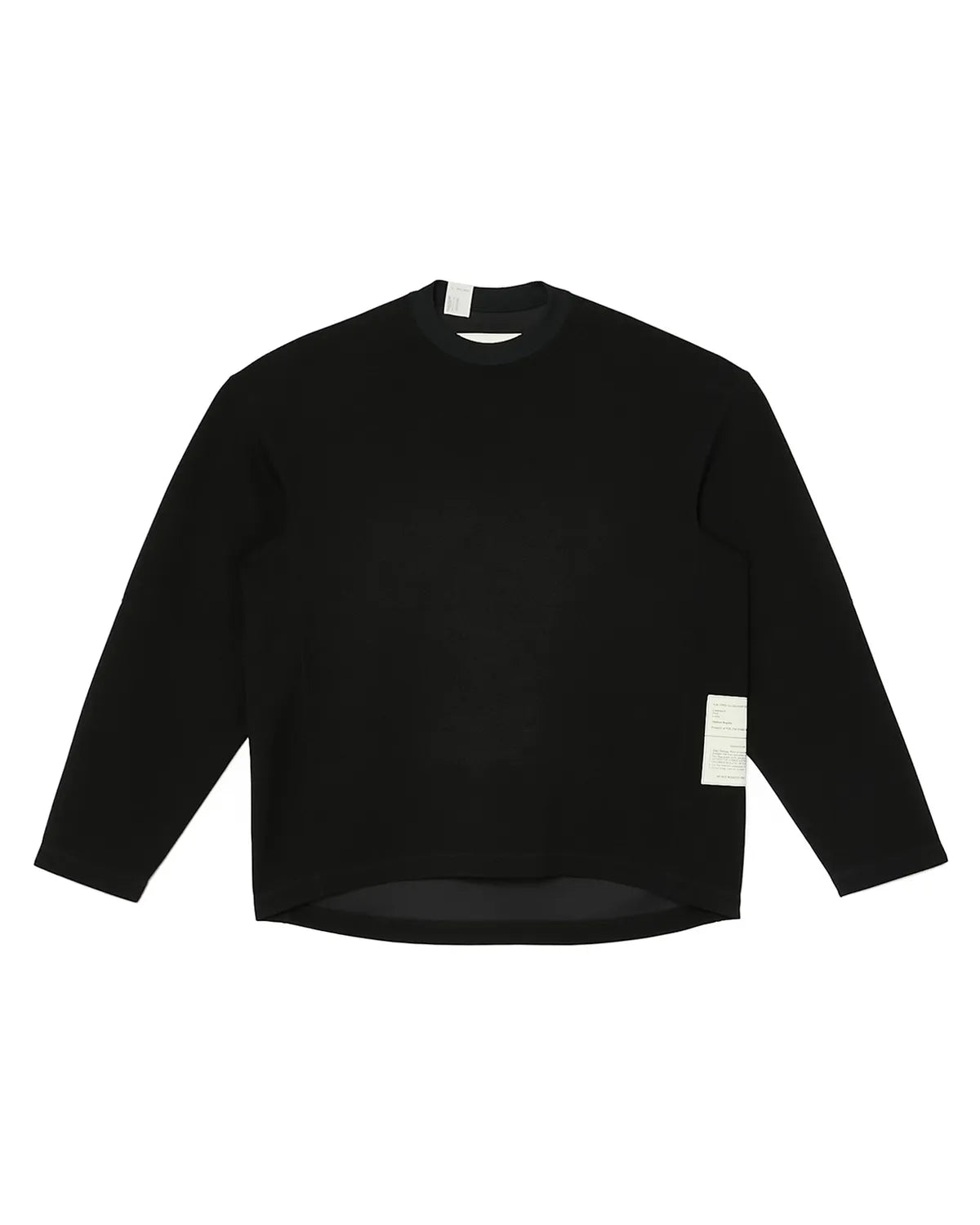 N.HOOLYWOOD TEST PRODUCT EXCHANGE SERVICE / PANELLED LONG SLEEVE T-SHIRT (9261-CS02-006)