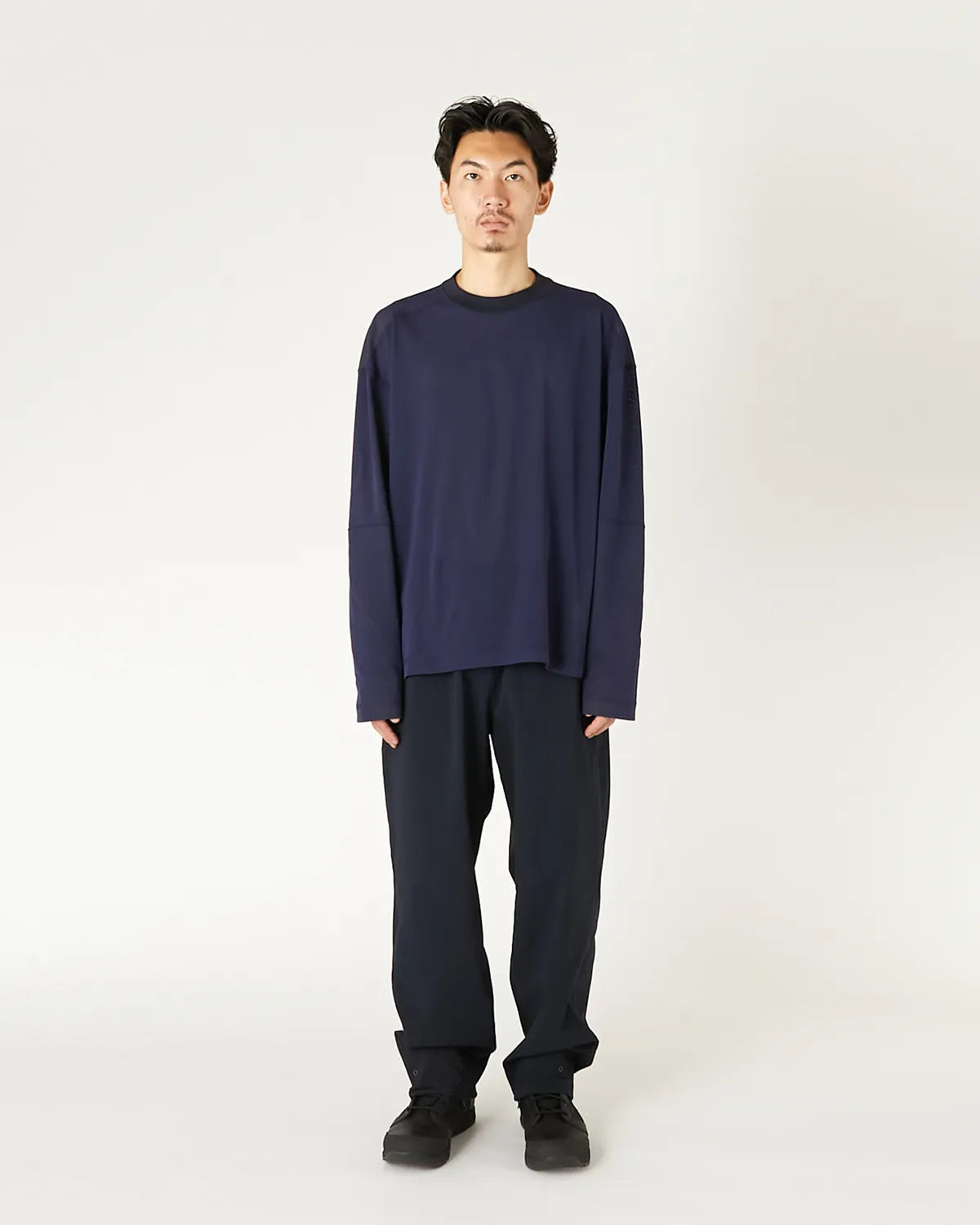 N.HOOLYWOOD TEST PRODUCT EXCHANGE SERVICE / PANELLED LONG SLEEVE T-SHIRT (9261-CS02-006)