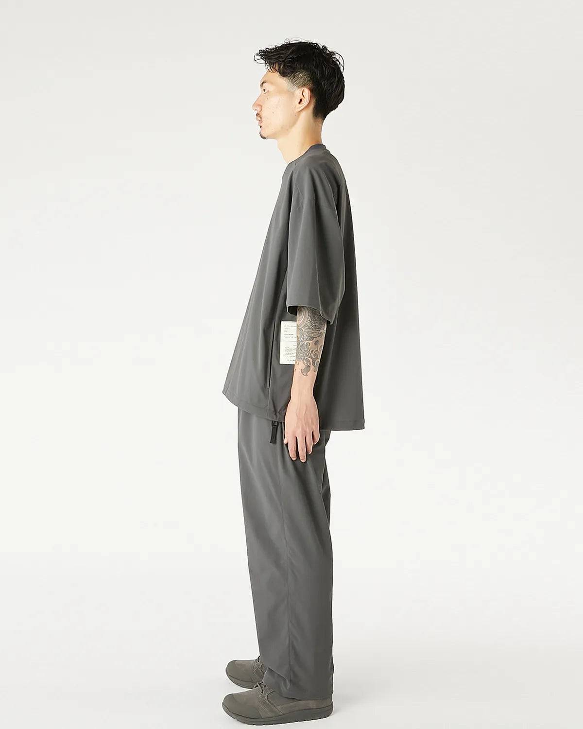 N.HOOLYWOOD TEST PRODUCT EXCHANGE SERVICE / PANELED T-SHIRT (9261-CS52-004)