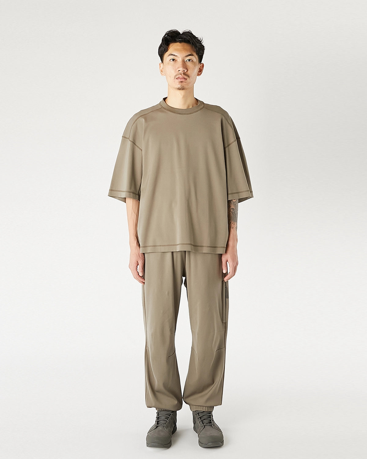 N.HOOLYWOOD TEST PRODUCT EXCHANGE SERVICE / PANELED T-SHIRT (9261-CS55-009)