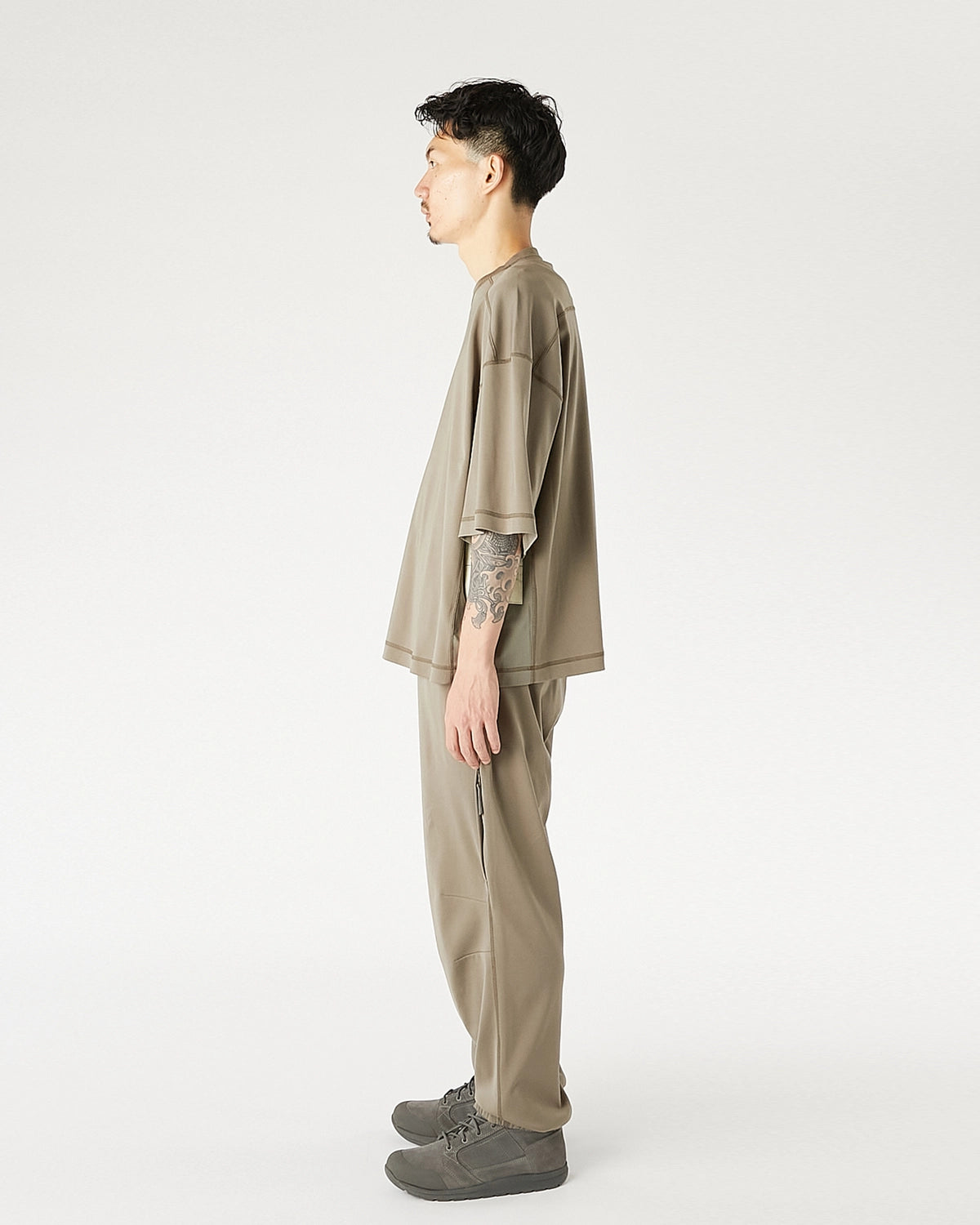 N.HOOLYWOOD TEST PRODUCT EXCHANGE SERVICE / PANELED T-SHIRT (9261-CS55-009)