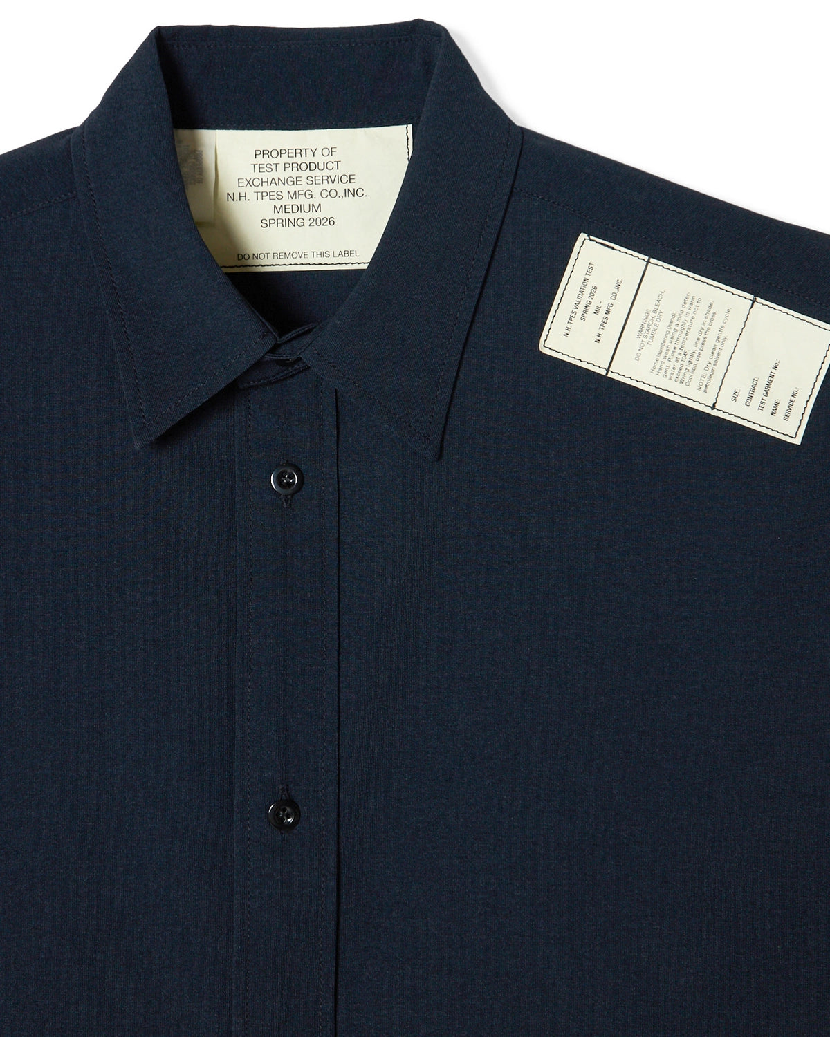 N.HOOLYWOOD TEST PRODUCT EXCHANGE SERVICE / HALF SLEEVE SHIRT (9261-SH50-002)
