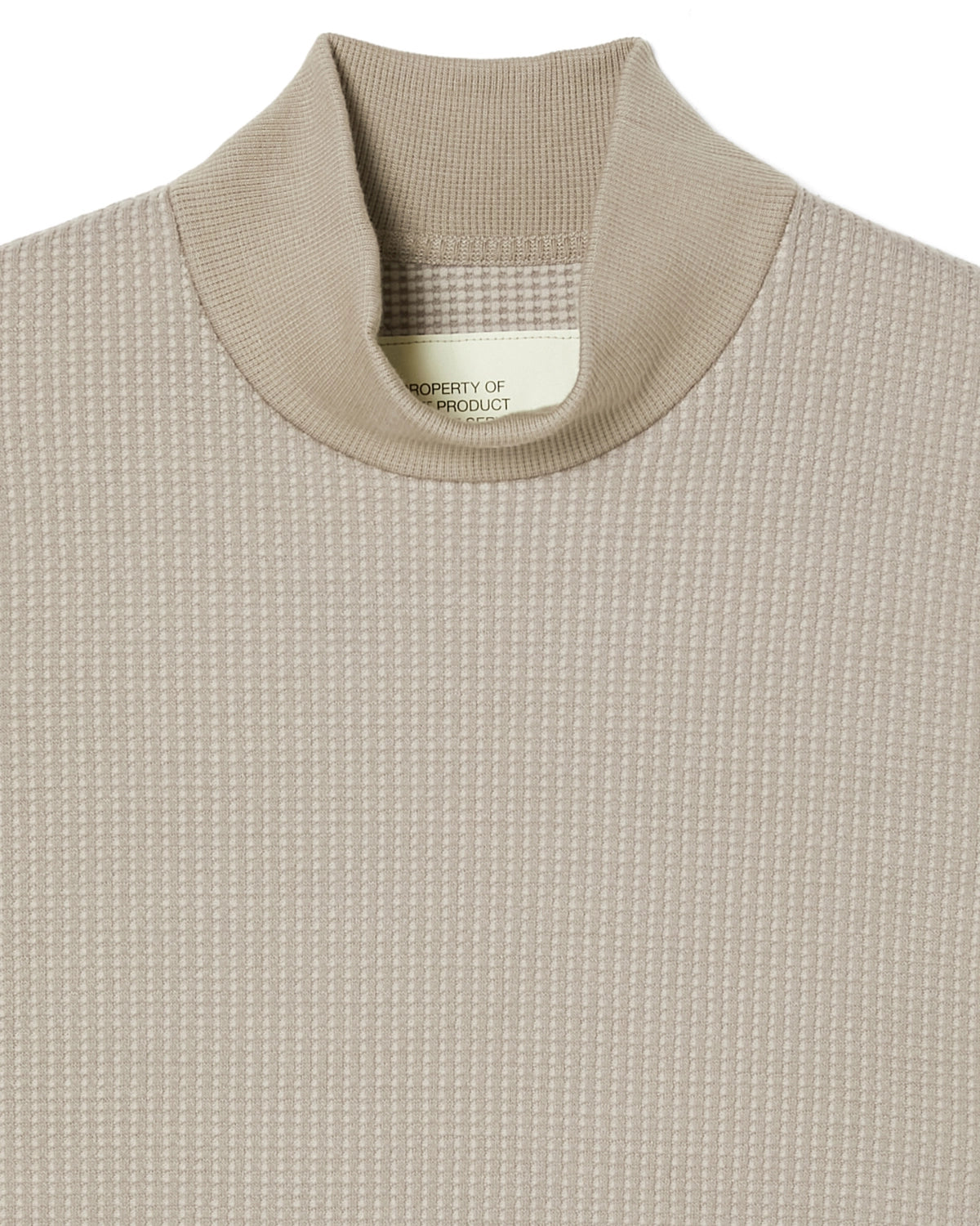 N.HOOLYWOOD TEST PRODUCT EXCHANGE SERVICE / MOCK NECK LONG SLEEVE T-SHIRT (9262-CS05-021)