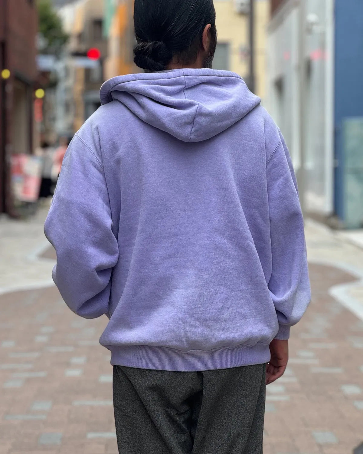 A.PRESSE / Vintage Attached Snap Hood Sweat Parka (26AAP-05-13)
