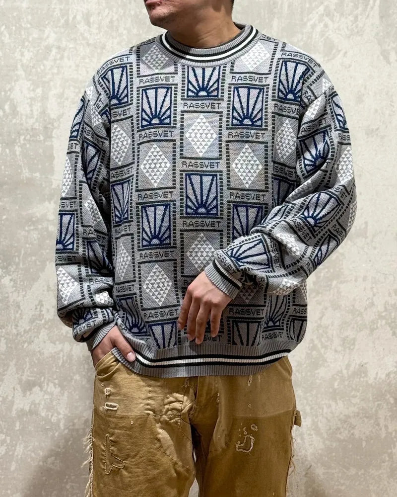 b*d様 RASSVET ラスベート LOGO CARDIGAN KNIT b*d様 RASSVET ラスベート LOGO CARDIGAN KNIT b*d様 RASSVET