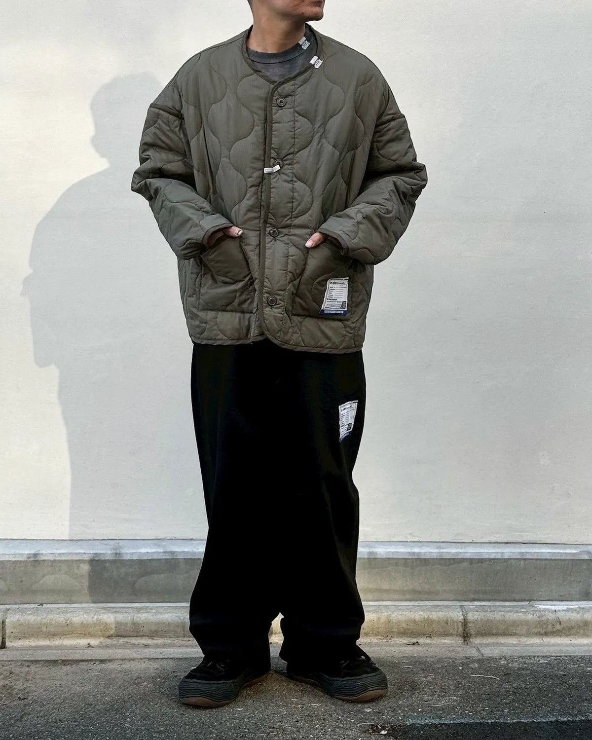 Maison MIHARA YASUHIRO  in・stru(men-tal). / Ripstop Liner Quilt Jacket (I16BL061)