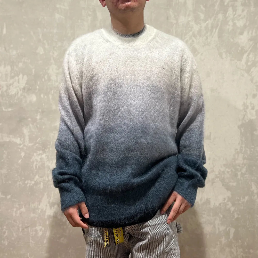 Off-White™ / MOHAIR ARROW GRAD KNIT CREWNECK (OMHF24-RTW0315)