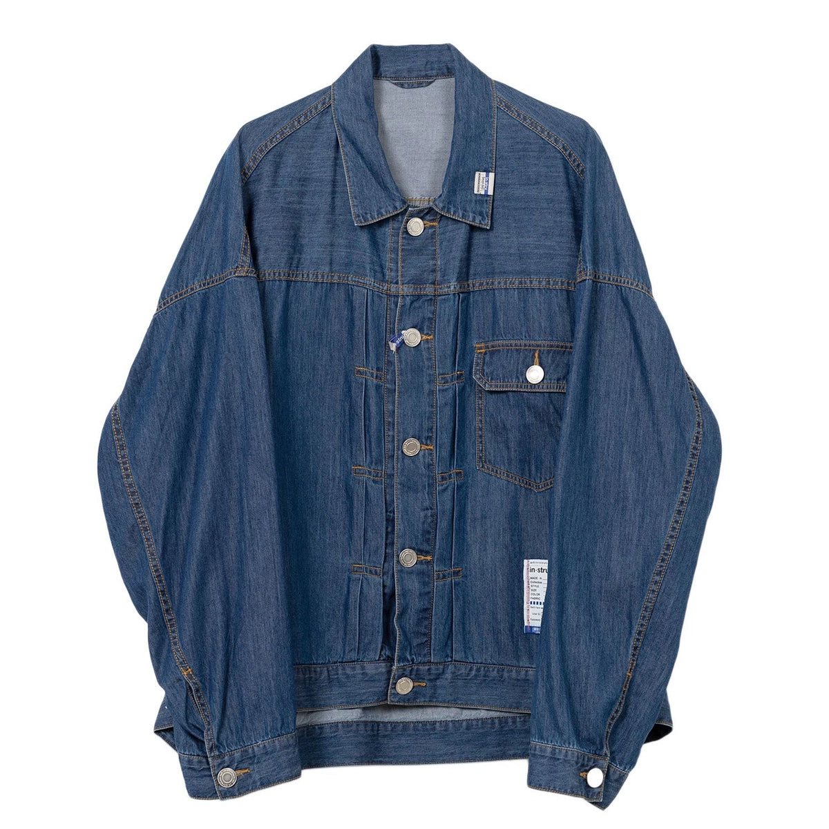 MIHARA YASUHIRO |in.stru インディゴ デニムジャケット Maison MIHARA YASUHIRO(メゾンミハラヤスヒロ) in・stru(men
