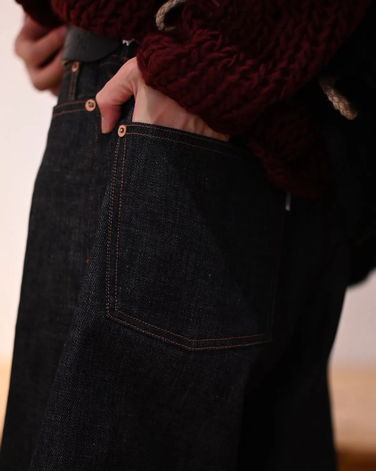 SUGARHILL / MODERN DENIM PANTS WIDE CUT (MODERN02)