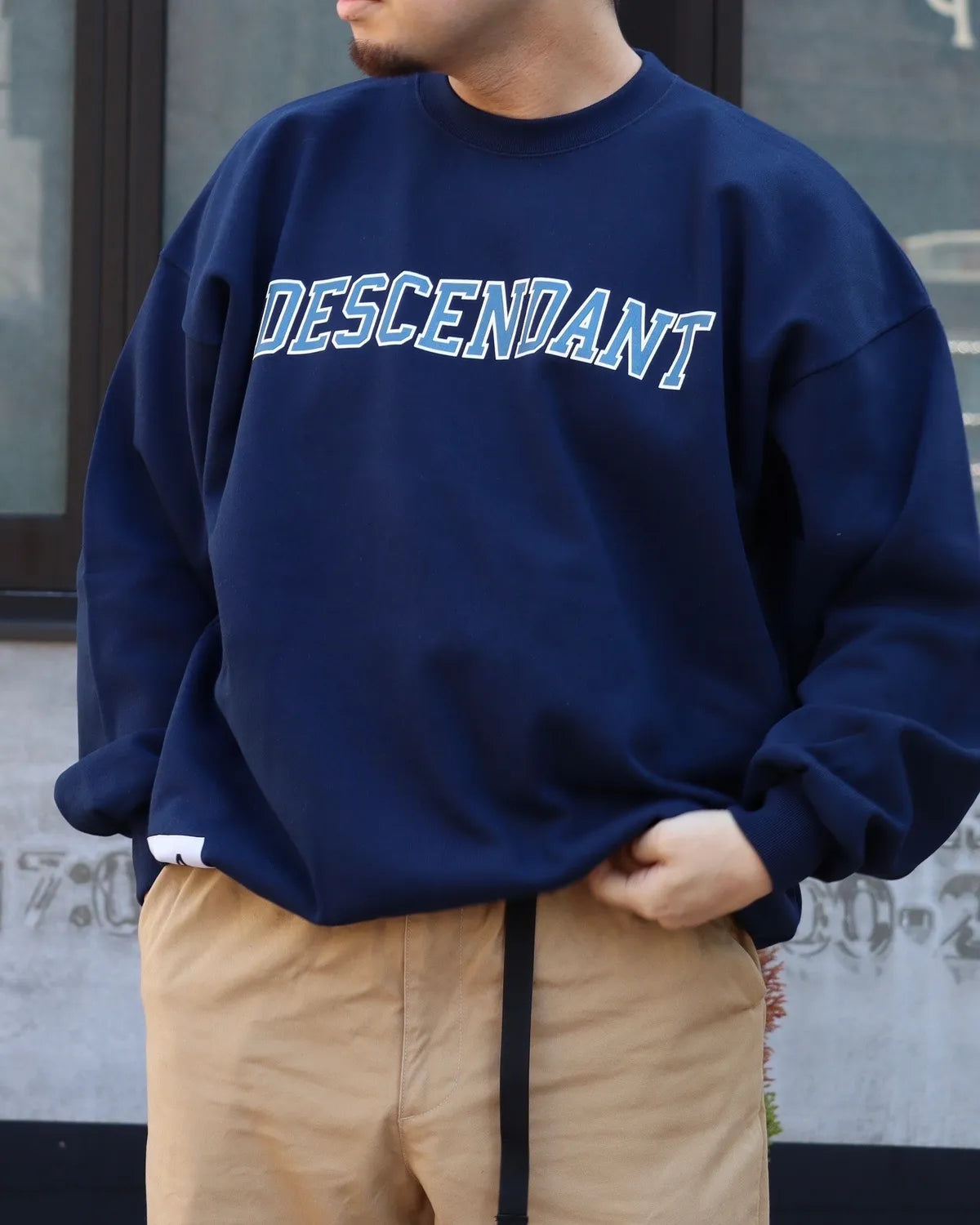 DESCENDANT / DIRT CREW NECK (242ATDS-CNM01S)