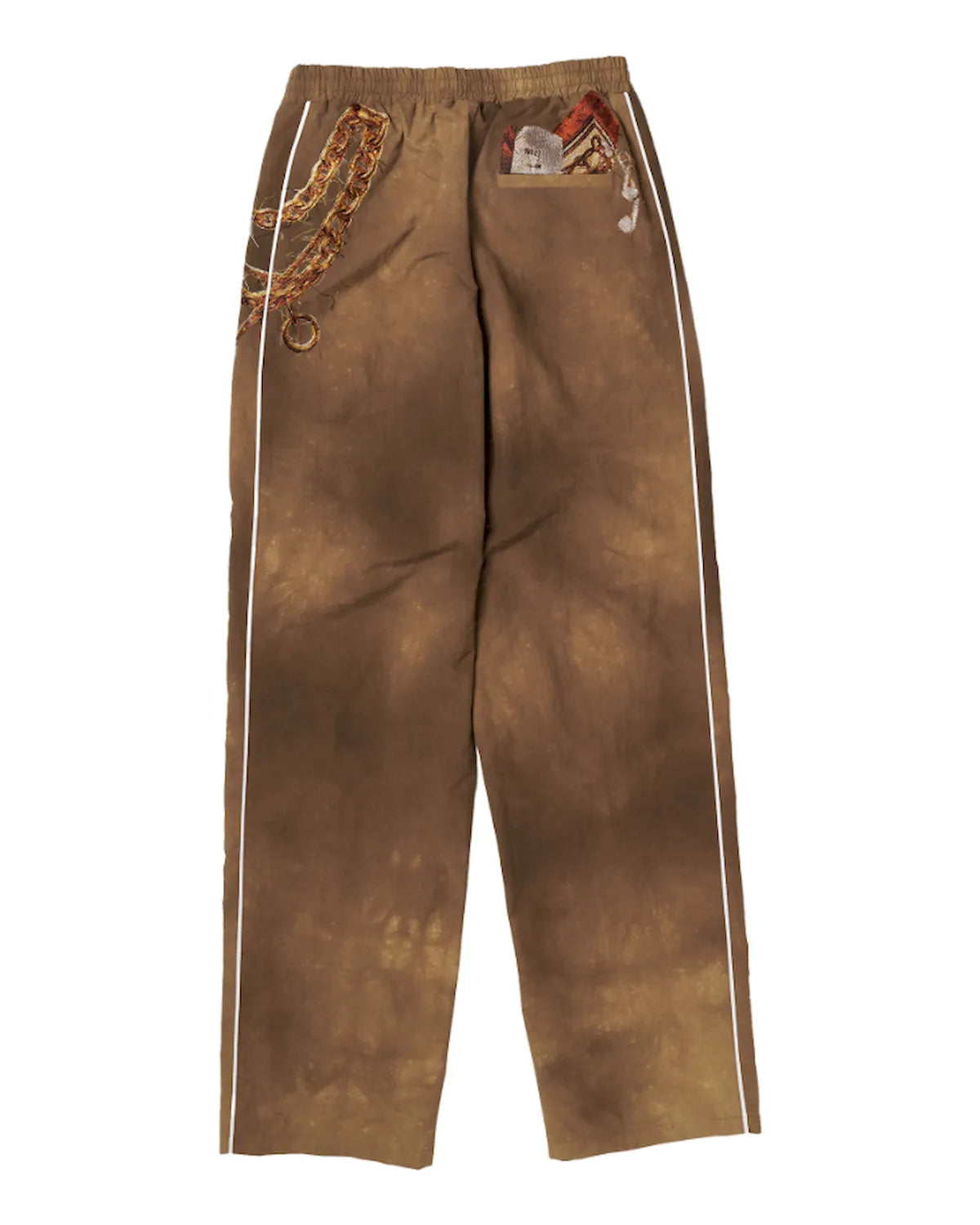 doublet / TROMPE L’OEIL EMBROIDERY TRACK PANTS (26AW37PT373)