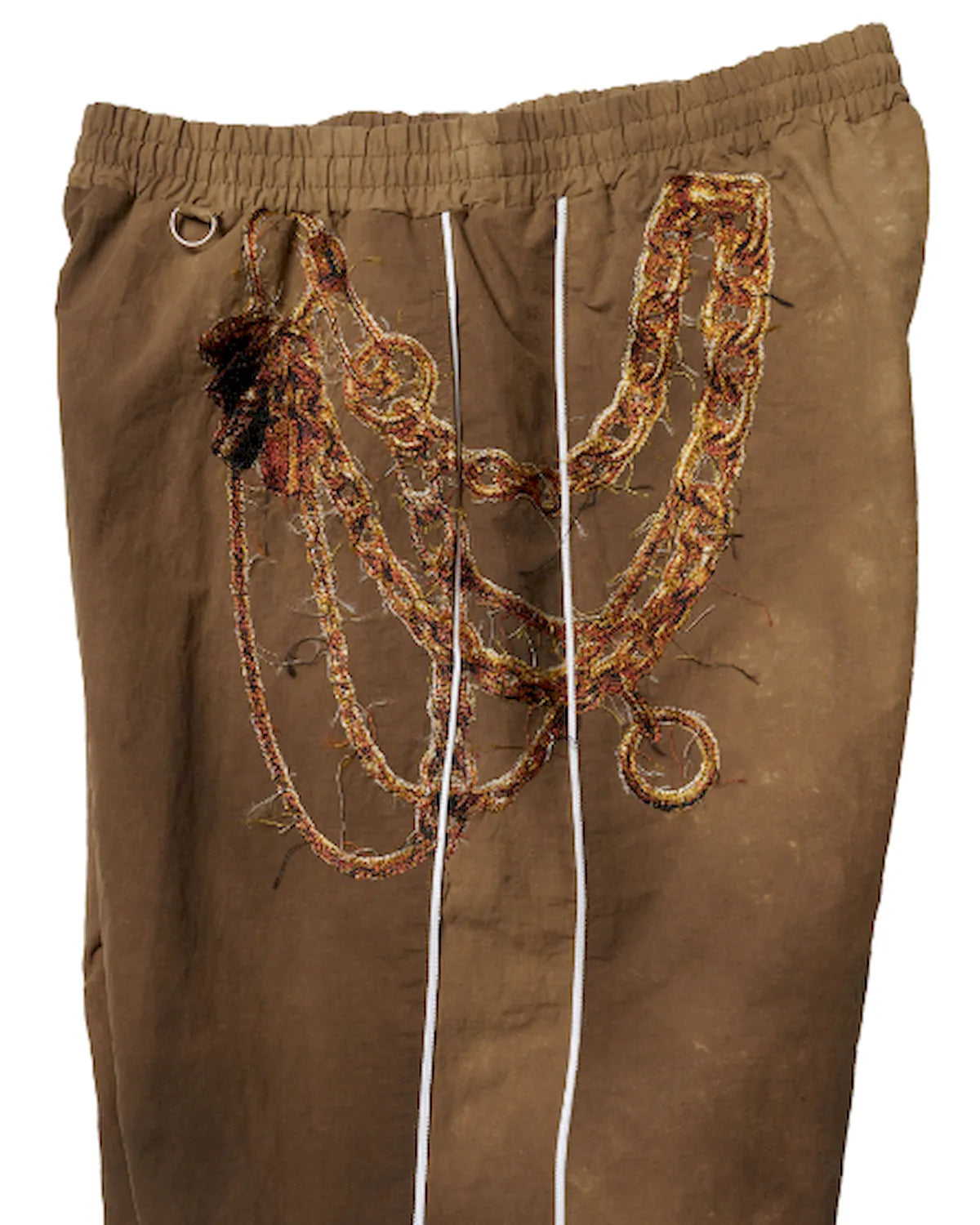doublet / TROMPE L’OEIL EMBROIDERY TRACK PANTS (26AW37PT373)
