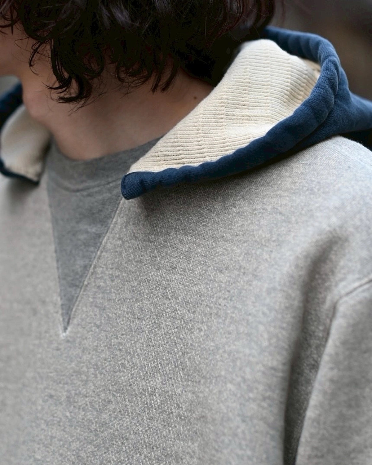 A.PRESSE / Vintage Attached Hood Sweat Parka (26SAP-05-15)