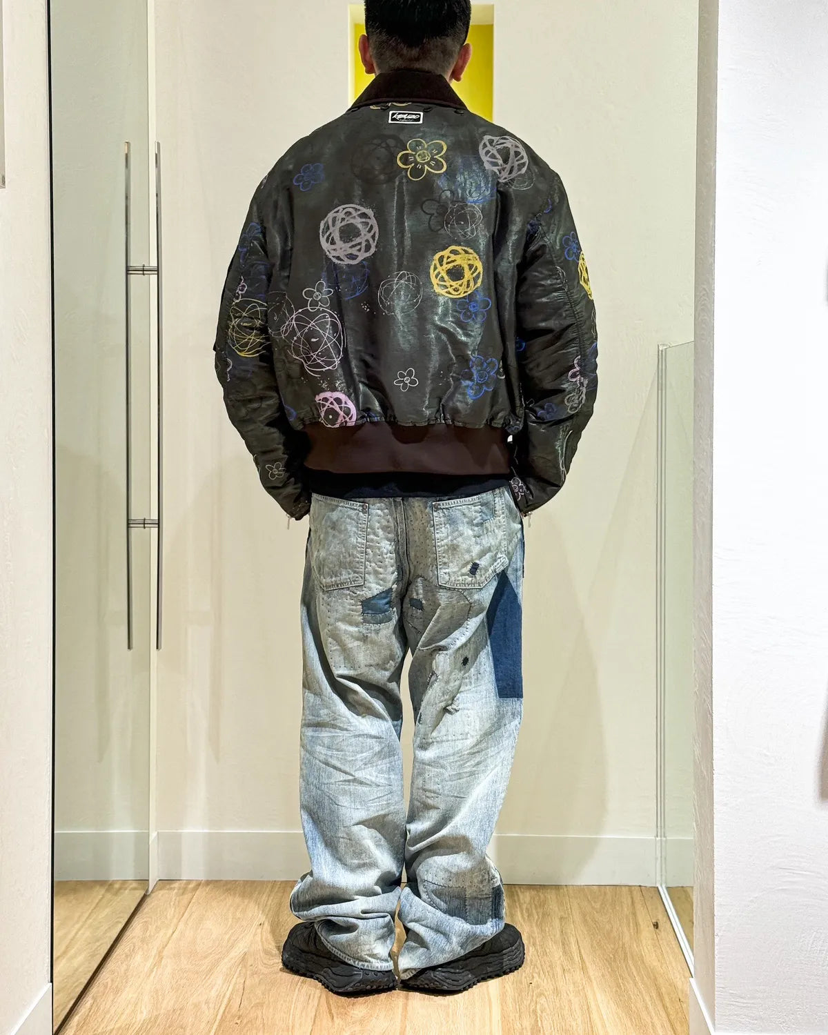 KENZO  / 'Kenzo x Futura 2000' ボンバー (FF65BL2029G1)