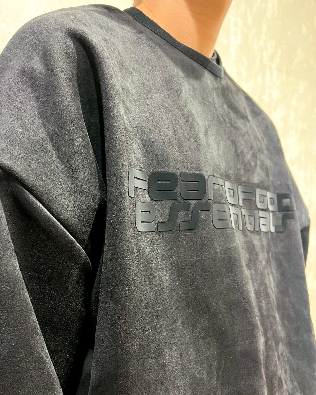 ESSENTIALS / Modern Crewneck Sweatshirt (192HO256731F)