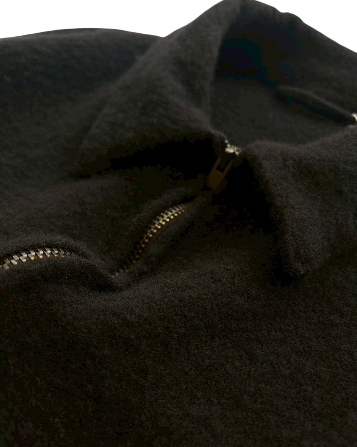 COMOLI / 縮絨ウール ジップショートジャケット (C03-01022)