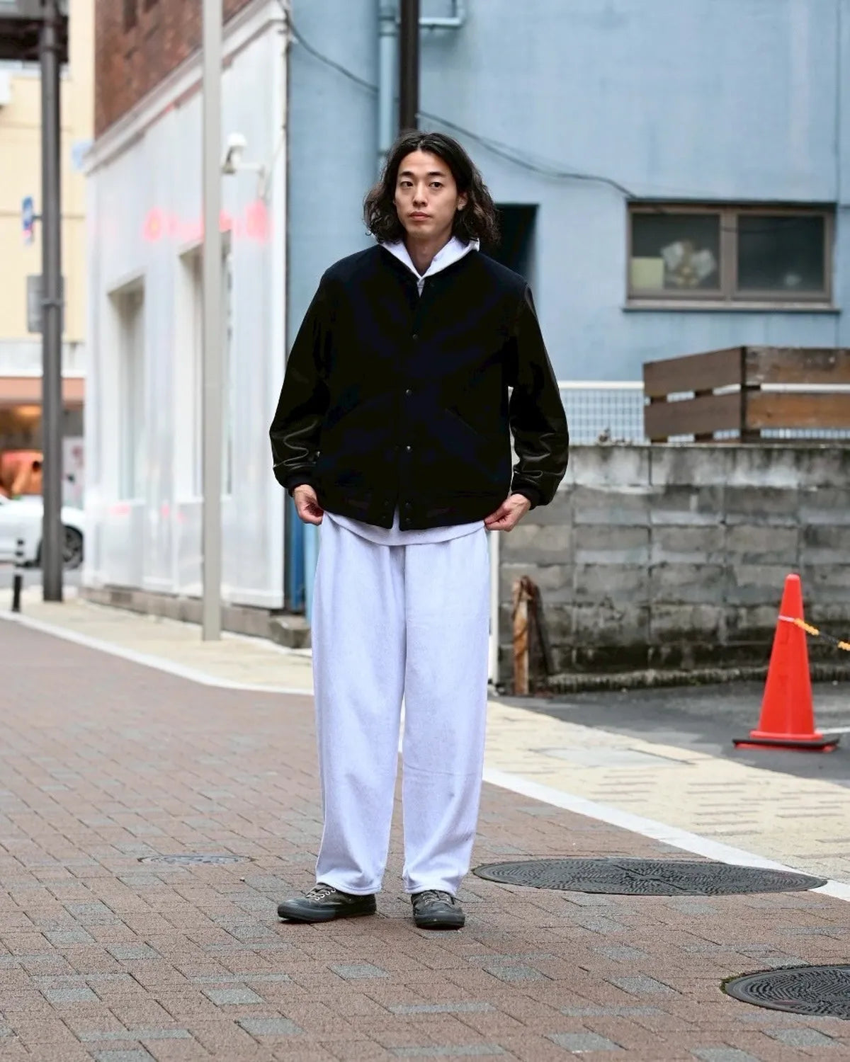 blurhmsROOTSTOCK / Wool Melton Award Jacket (bROOTS25F1)