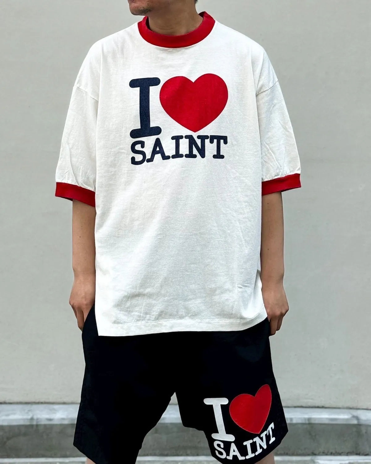 SAINT M×××××× (セントマイケル) / SS T-SHIRT I LOVE SAINT | 公式