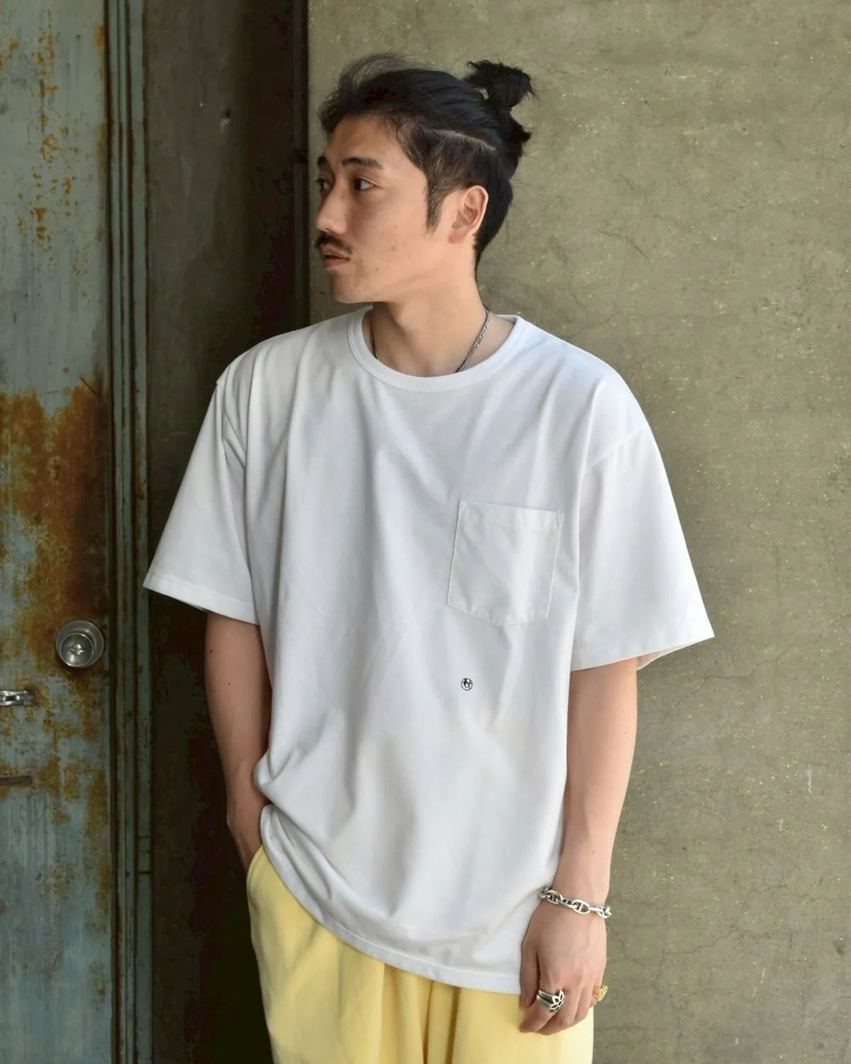 nanamica / COOLMAX Jersey Pocket Tee (S25SI114)