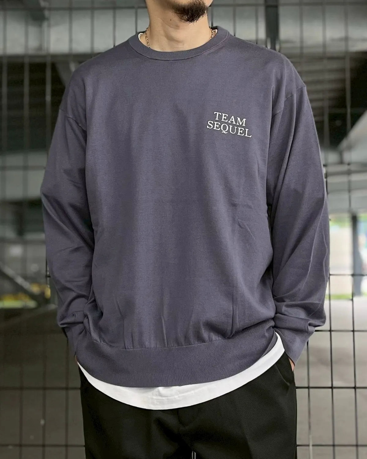 SEQUEL / KNIT CREW NECK (SQ-25AW-KN-01)