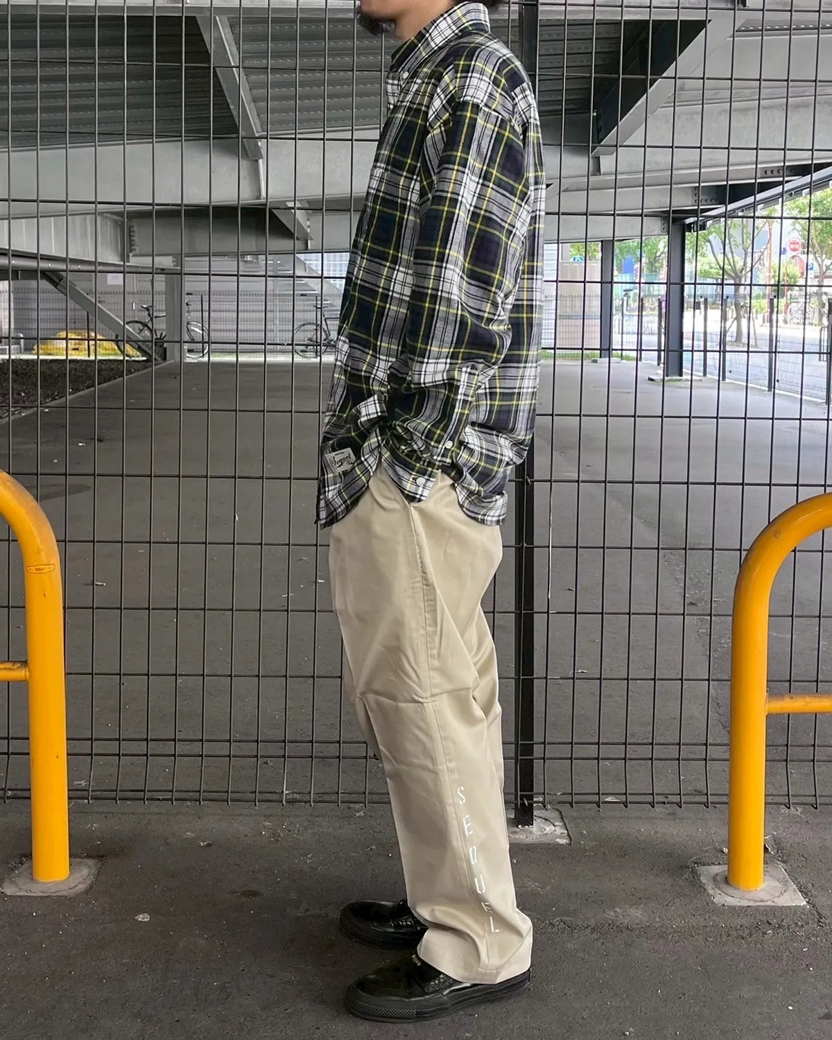 シークウエル　SEQUEL　チノパンツ　Sサイズ SEQUEL - SQ-25SS-PT-09 CHINO PANTS (TYPE-XF) BEIGE | River