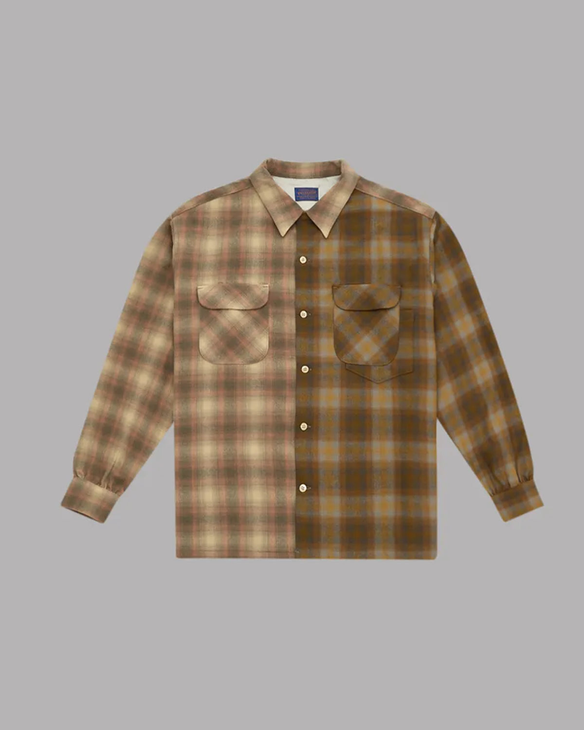 ALWAYS OUT OF STOCK × PENDLETON / AOOS X PENDLETON OPEN COLLAR CHECKED SHIRT (HA-226205210)
