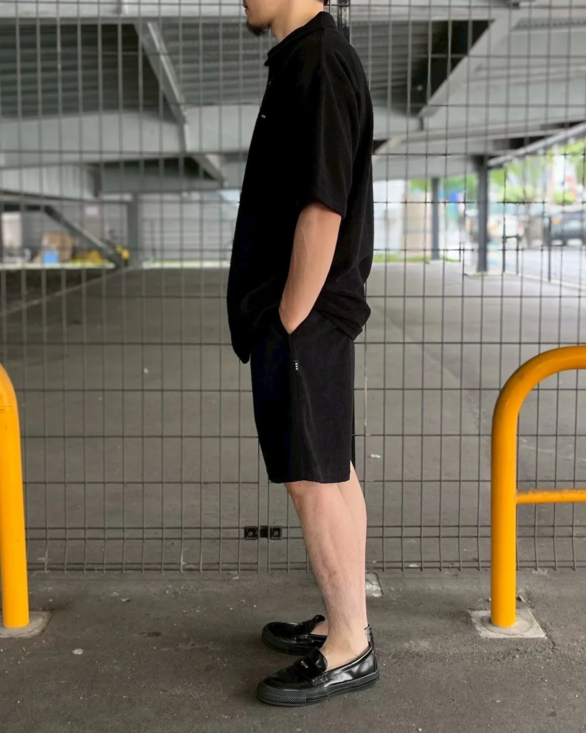 GOD SELECTION XXX / PILE BOARD SHORTS (GX-S25-SP-05)