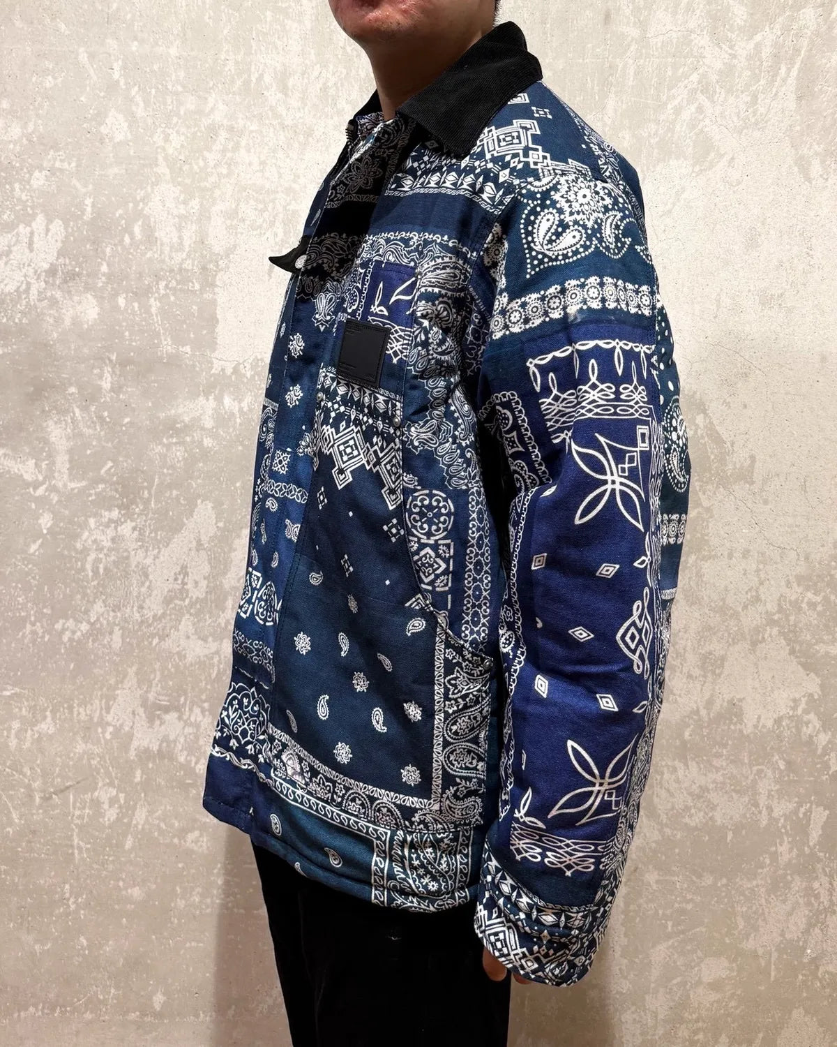 MIYAGIHIDETAKA -Rafu-  / Quilted Work Jacket (MH028)