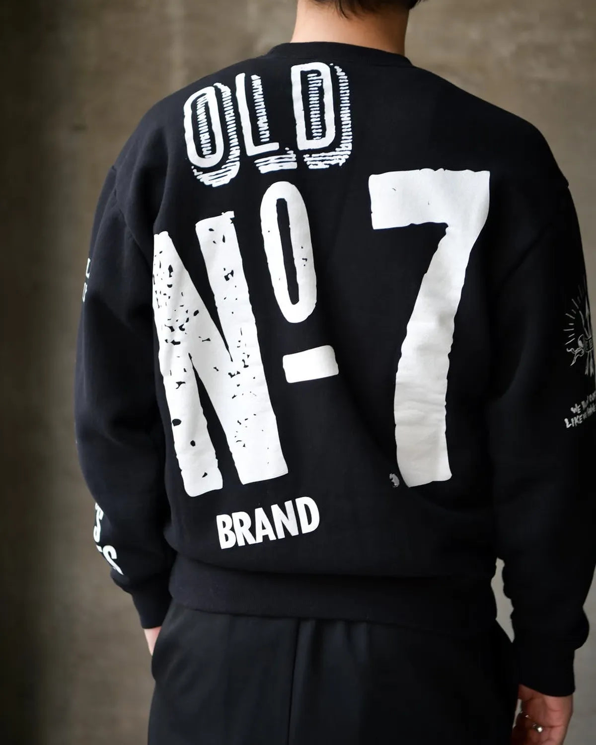 RATS / CRAZY CREW NECK SWEAT (25'RTC-0903)