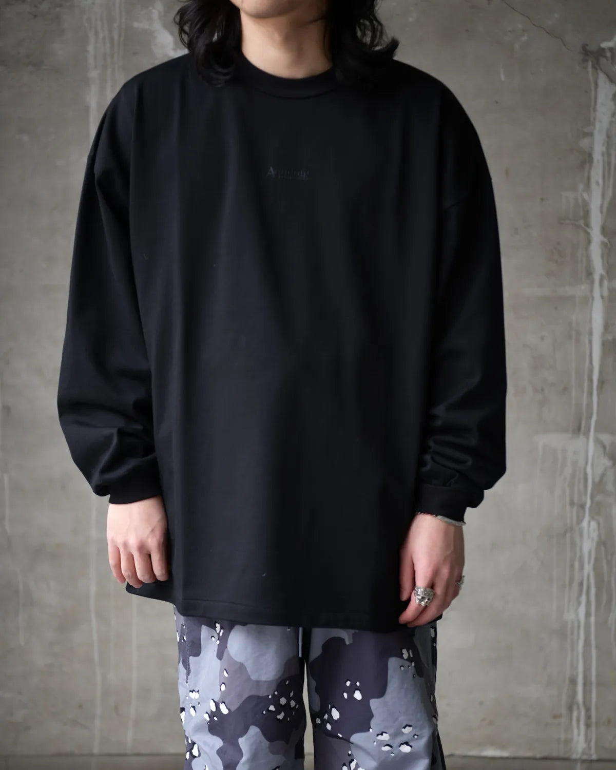 ANTIDOTE BUYERS CLUB / ASIC Heavy Weight Oversized L/S Tee (ABCSS26CT02)