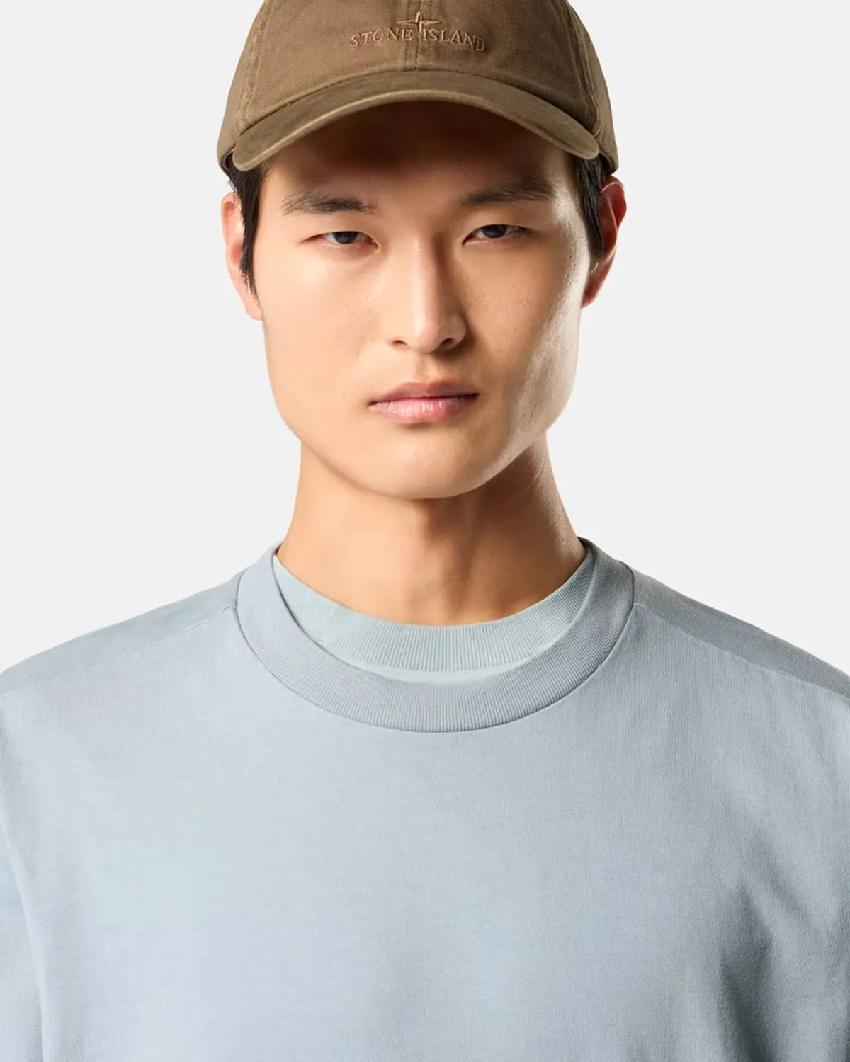 STONE ISLAND / HEAVY ORGANIC COTTON JERSEY (L2S156100057S0B50)