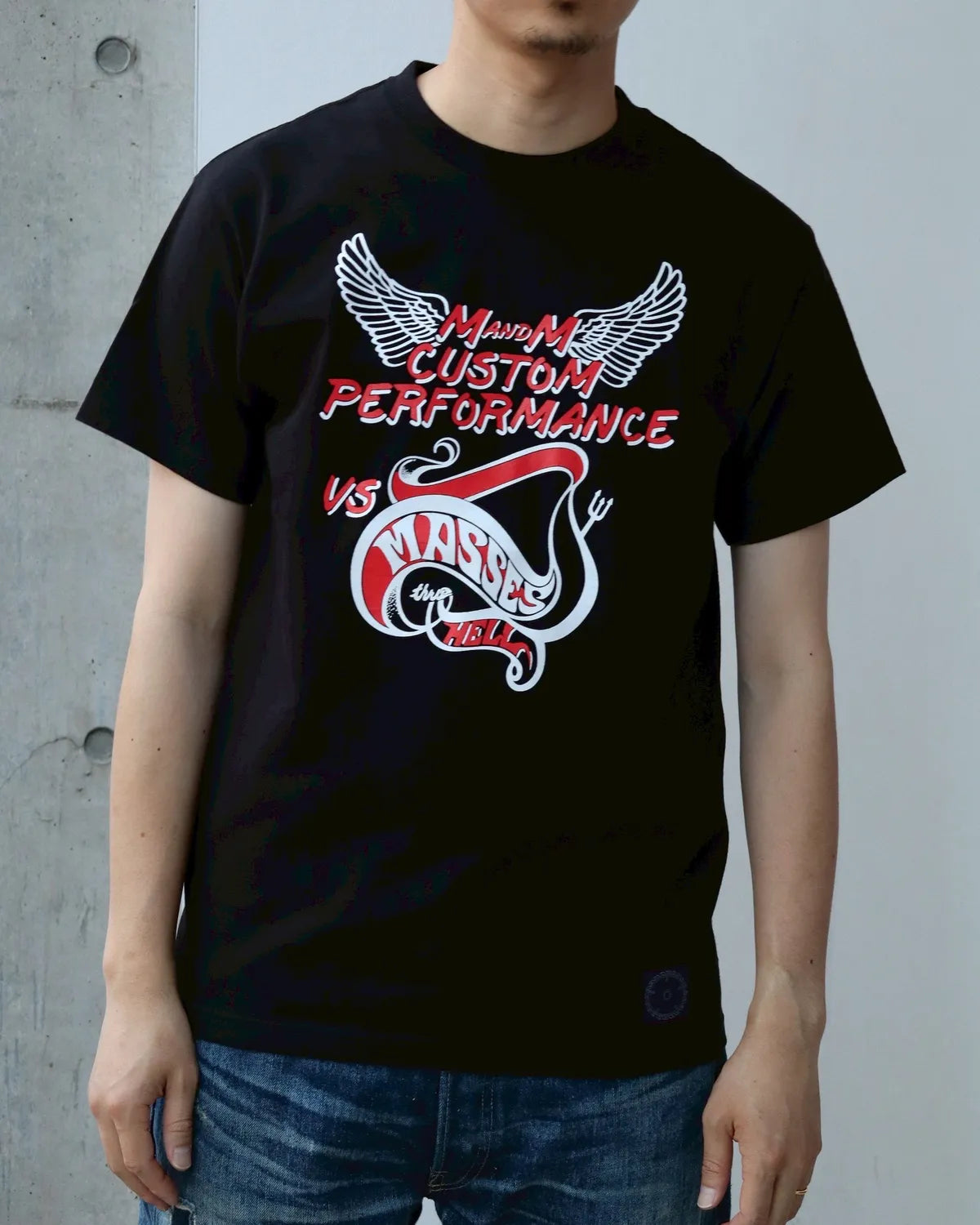 MASSES / M＆M × MASSES T-SHIRT HELL (1259011013)
