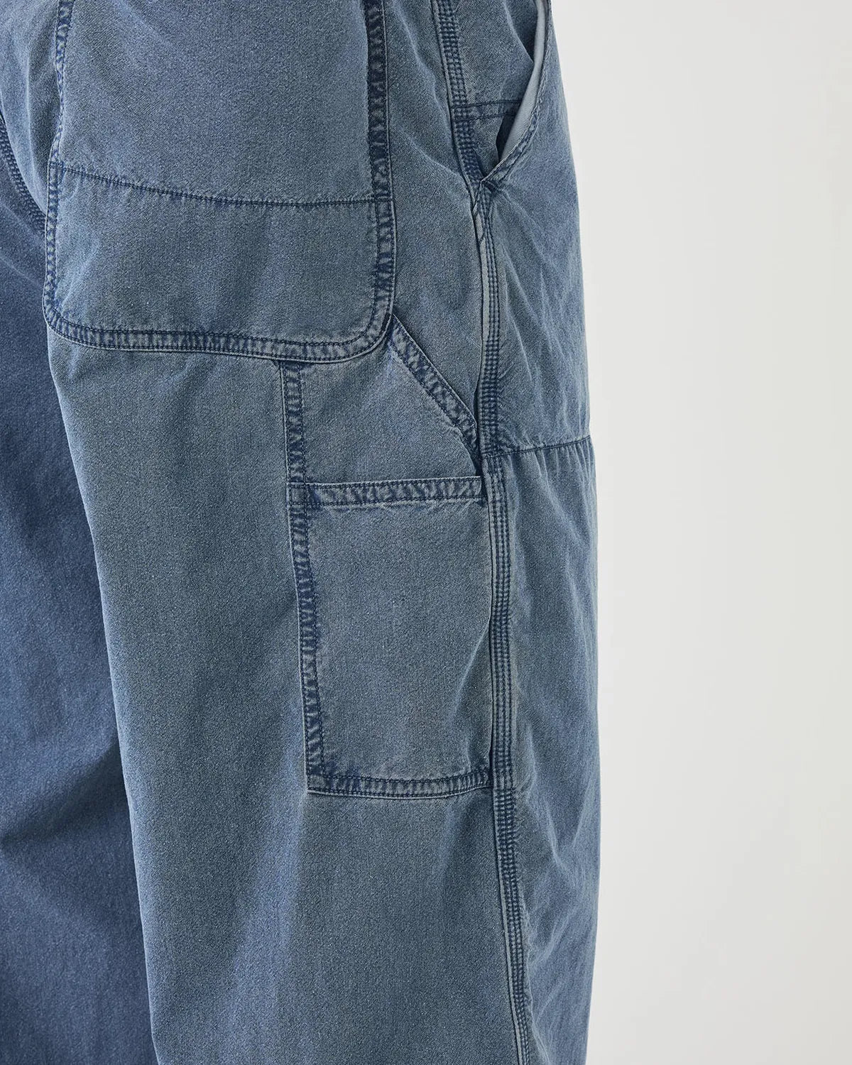 nanamica / Indigo Weather Deck Pants (S26SC002)