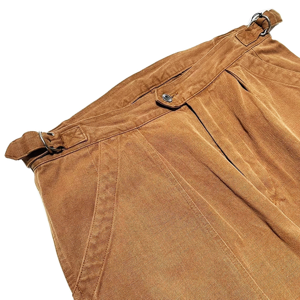 A.PRESSE / Silk Hemp French Air Force Mechanic Pants